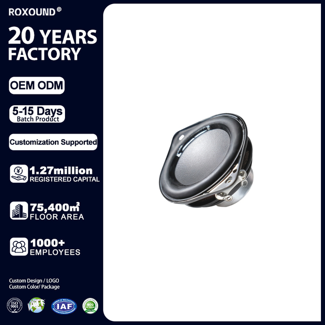 HiFi Grade 1.75" Full Range Speaker Accessories 5W 4Ohm  Waterproof Iron Metal Audio Component