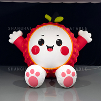 Modèle gonflable de fruit de poupée gonflable de litchi de litchi pour la publicité ou la décoration ou les événements