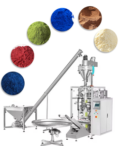 Haute vitesse 500g 1kg protéine poudre Machine à emballer protéine de lactosérum poudre fermeture éclair sac Doypack rotatif remplissage Machine d'emballage - Product Image 5