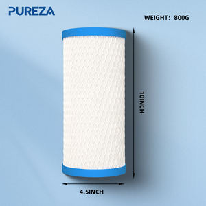 10x4.5 פחמן מסנן מים מחסניות cto כל מים הבית מסנן מסנן מים הביתה תואם fxhtc CB-BB-10 EP-BB - Product Image 1