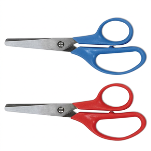 Student Scissors Blunt Tip Safe Paper Cutting <b>Kids</b> Craft Scissors School Office Hand Friendly <b>Tool</b> - Product Image 1