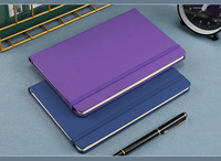Cuaderno colorido de tapa dura con Encuadernación perfecta y bandas elásticas Cuaderno personalizado A5 para negocios