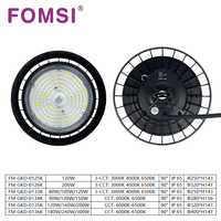 Luminaire LED Industriel FOMSI à Commutateur DIP, Puissance Réglable, 200W, 3 Températures de Couleur, Étanche IP65, pour Entrepôt et Atelier