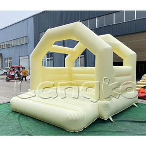 Château gonflable en pastel personnalisé pour enfants et adultes - Product Image 2