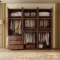 Armoires Modernes Sur Mesure pour Chambre à Coucher en Panneaux de Particules, Meubles de Rangement pour Chambre, Fabricant de Conception Personnalisée, Vente en Gros Usine D