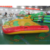 Vente flash : Jeux aquatiques gonflables pour 4 personnes, tube de ski gonflable fou, bateau UFO