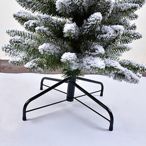Arbres de Noël artificiels de qualité supérieure 1.5/1.8/2.1 mètres Style neige planté de laine pour les décorations de fenêtre à la maison - Product Image 3