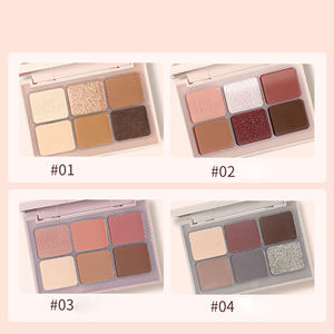 Vente en gros 6 couleurs meilleure marque privée crème fard à paupières base <span class=keywords><strong>primer</strong></span> longue durée mat or fard à paupières palette de pigments - Product Image 3