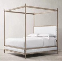 Indoor Neuankömmling Luxus Mode Holzrahmen Schlafzimmer Massivholz Moskito netz Vorhang Benutzer definierte Möbel Schlafzimmer Sets Holzrahmen