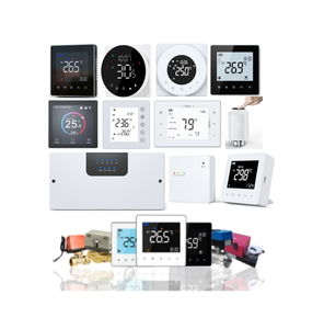 Termostato <span class=keywords><strong>de</strong></span> Habitación Inalámbrico RF con Baterí<span class=keywords><strong>a</strong></span> USB Tipo-C, Tuya WI-FI, con Receptor, Control por Voz con Alexa y Google Home - Product Image 5