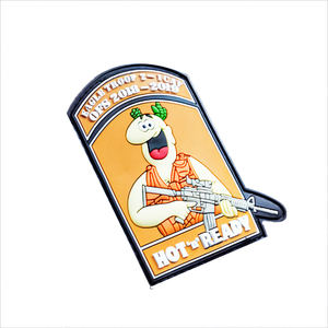 Patch en caoutchouc PVC 3D souple et gaufré, personnalisé avec logo, à <span class=keywords><strong>coudre</strong></span>, pour vêtements - Product Image 5