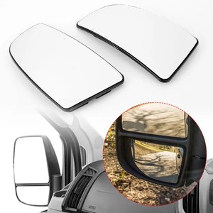 Lentes de Espejo Retrovisor para Ford Transit, Superior e Inferior, CK4Z17K707A, Repuestos, Vidrio ABS Negro - Product Image 1