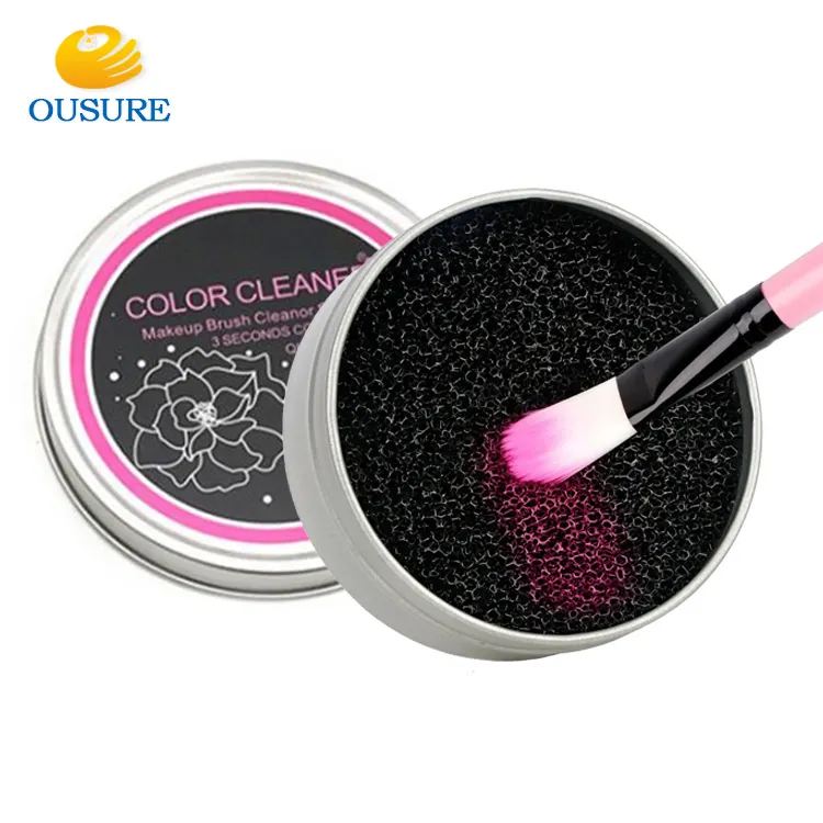 Makeup Brush Cleaner Sponge Remover Color From Brush Eyeshadow Sponge Tool Cleaner Quick Color Off Make Up Brushes Cleaner New