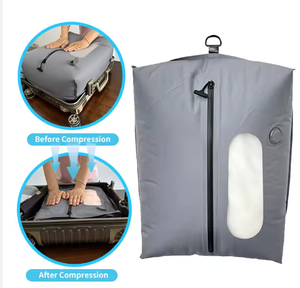 Sac à dos <span class=keywords><strong>de</strong></span> voyage étanche à compression sous vide <span class=keywords><strong>avec</strong></span> mini pompe à air extérieure 4000 mAh et accessoires <span class=keywords><strong>de</strong></span> camping - Product Image 4