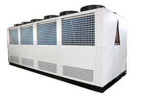 90Ton 300KW Sistema de refrigeración por agua Compresor de tornillo Enfriador de agua refrigerado por aire para procesos industriales - Product Image 2