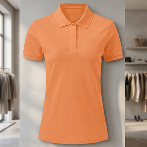 Camisetas Sólidas para Mujer, Tejidas, de Alta Calidad, Ecológicas, Transpirables, Anti-Pilling, Ropa Casual - Product Image 3