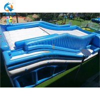 Simulateur de surf Flowrider professionnel à vagues mécaniques, gonflable, pour adultes, piscine à vagues en fibre de verre, aluminium, écoles, certifié CE
