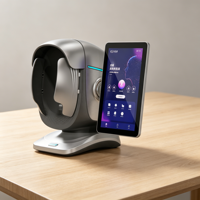 Lampe UV portable rechargeable pour analyse de la peau du visage, détecteur d'analyse cutanée à usage domestique, lampe de Wood pour analyse de la peau