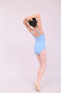 Оптовая продажа, танцевальная одежда Solider из полиамидной ткани, тренировочные трико для балета для девочек - Product Image 6