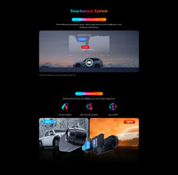 Caméra de tableau de bord de voiture DDPAI N2 à double objectif avec vision nocturne, écran tactile IPS, enregistreur vidéo WiFi, capteur G et enregistrement en boucle