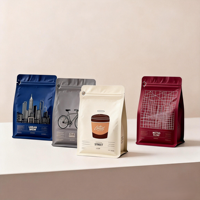 Pochette à fond carré personnalisée CM de 1L, 2L, 3L, 5L avec valve, pour emballage de jus et boissons, avec distributeur, sac à café de 1,5 gallon