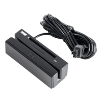 Lector Magnético MSR100-IC2 en 1, Lector y Grabador de Tarjetas IC, Comunicación USB con Computadora, con Instalación Interna
