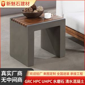 ม้านั่งคอนกรีต GRC ลายหินวิเศษใหม่ สำหรับตกแต่งภูมิทัศน์ภายนอกอาคาร ใช้ได้ทั้งภายในและภายนอกอาคาร - Product Image 5