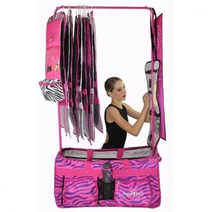 Free sample Lightweight Travel <b>Bag</b> with Rolling Garment Duffle <b>for</b> <b>Costumes</b>, Polyester <b>Dance</b> <b>Bag</b>, and Handy Garment Rack - Product Image 5