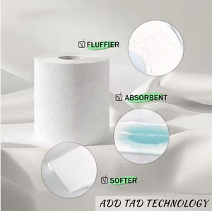 <span class=keywords><strong>Papel</strong></span> Higiénico de Primera Calidad a <span class=keywords><strong>Precio</strong></span> Económico, con Característica de Absorción, 1 Capa, Rollo Estándar, Material TAD/VIRGEN/Bambú - Product Image 4