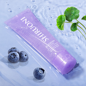 <span class=keywords><strong>Gel</strong></span> nettoyant en profondeur Vegan Organic Blueberry Centella Glow Nourrissant Blanchissant Nettoyant pour le <span class=keywords><strong>visage</strong></span> Acné <span class=keywords><strong>Peau</strong></span> OEM/ODM - Product Image 1