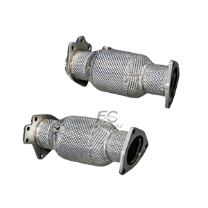 Collecteur d'échappement pour Chevrolet <span class=keywords><strong>Corvette</strong></span> C8 6.2 avec catalyseur et couvercle isolant 2020-2025 - Product Image 4