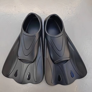 Palmes de natation en silicone professionnelles chaussures de grenouille universelles pour hommes et femmes recommandées pour la formation des entraîneurs - Product Image 1