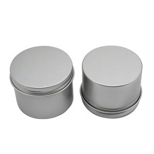 100mlリサイクル化粧品瓶キャンドルキャンディー容器空収納ポットクリーム金属アルミニウム缶 - Product Image 2