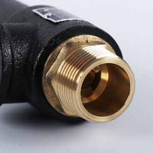 Válvula de seguridad A27W-10T de 10 bar, roscada, ajustable, para alivio de presión en calderas de vapor, agua y aire. - Product Image 3