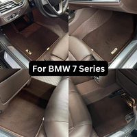 Accessoires internes 3D 5D pour BMW Série 3 Série 5 Série X3 X5 X7 Tapis de sol personnalisé pour voiture
