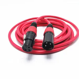 Xlr Jack Mic Cable 2M directo fábrica Xlr Jack Mic Cable 2M colorido profesional