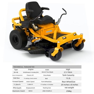 Tondeuse autoportée à essence à braquage zéro pour une coupe rapide et efficace des pelouses sur de grandes propriétés - Product Image 5