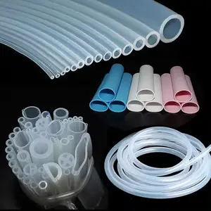 Personalizza tubi in Silicone di alta qualità flessibile per uso alimentare per uso medico pompa peristaltica in Silicone trasparente tubo di gomma tubo