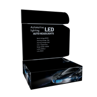 Vente flash - Boîte d'accessoires de voiture personnalisée, recyclable, pour accessoires de voiture, emballage pour phares, boîte biodégradable à encre de soja, boîte pour ampoules LED