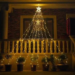 <span class=keywords><strong>Luces</strong></span> LED de <span class=keywords><strong>Navidad</strong></span> en <span class=keywords><strong>Cascada</strong></span> para Exteriores, Decoración para Patio, Campamento, Fiesta, Boda, Árbol de <span class=keywords><strong>Navidad</strong></span>, Guirnalda de <span class=keywords><strong>Luces</strong></span> Decorativas - Product Image 3