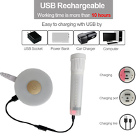 Lampe torche LED rechargeable Lampe torche LED personnalisée Lumens élevés 10000 Lampe torche tactique Lampe torche LED