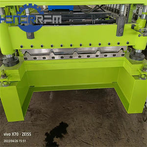 완전 자동 사다리꼴 890 프로필 ibr 지붕 시트 기계 새로운 모터 기어 금속 강철 모양 Tr4 Tr5 롤 성형 기계 - Product Image 2