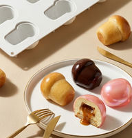 Moule en silicone de qualité alimentaire pour gâteau mousse aux champignons - Résistant à la chaleur, antiadhésif, écologique et non toxique