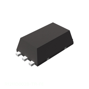 Componentes Electrónicos, Chips de Gestión de Energía (PMIC) 6 SMD, Terminales Planos R1211D002B-TR-FE, Circuito Integrado en Stock - Product Image 1