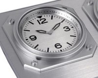 Horloge de bureau créative à réglage automatique 24 heures, heure mondiale