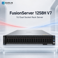 Serveur FusionServer 1258H V7 1U en rack, garantie, support technique, déploiement en centre de données d'entreprise