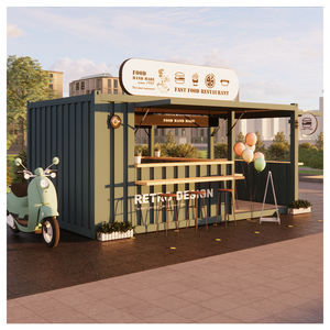 Heiß Verkauftes Vorgefertigtes Tiny House Design Stern FOB Haus Container Café Modulhaus - Product Image 1