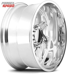 عجلات فورجكس المخصصة الساخنة المصنوعة من سبائك الألومنيوم المطروقة مقاس 20 و22 و24 و26 و28 و30 بوصة 8x6.5 8x170 8x180 عجلات مقعرة لسيارات رام 2500 و3500 وفورد - Product Image 2