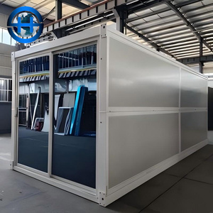 SHENGHANG <span class=keywords><strong>Venta</strong></span> Directa <span class=keywords><strong>de</strong></span> Fábrica Casa Contenedor Plegable <span class=keywords><strong>de</strong></span> 20 pies Bajo Costo Construcción Rápida Oficina Modular Prefabricada para Sitio <span class=keywords><strong>de</strong></span> Construcción - Product Image 6