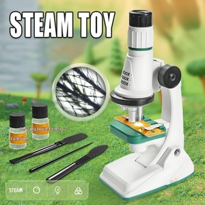 Mikroskop Saku Anak-anak STEM Sains Biologi Mainan Edukasi Mikroskop Optik Portabel untuk Pembelajaran di Sekolah dan Rumah - Product Image 3
